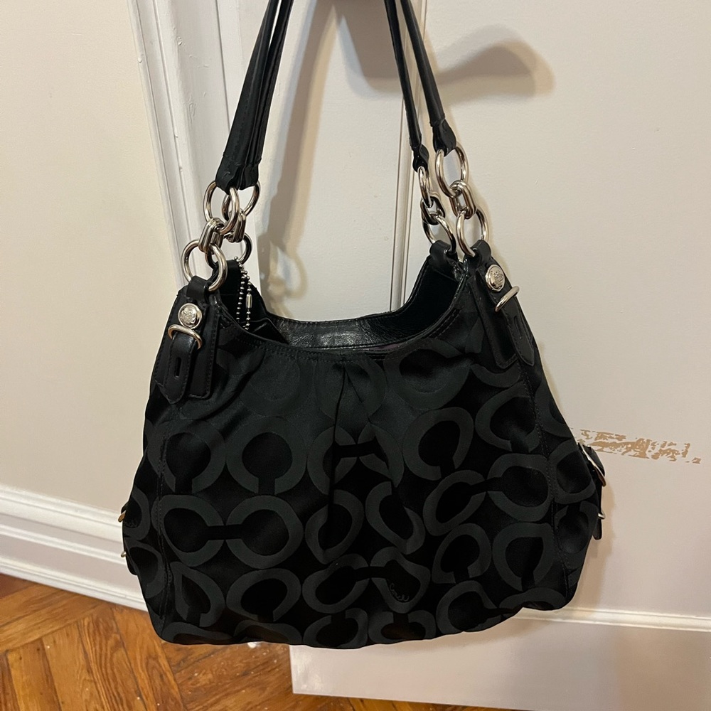 Coach Black large Hobo